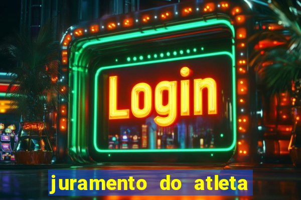 juramento do atleta jogos internos